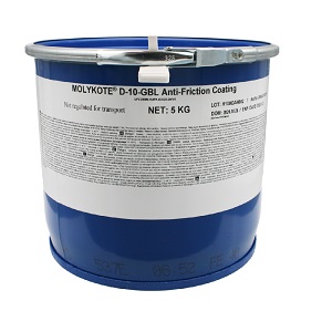Chất phủ  bôi trơn Molykote D‑10‑GBL Anti‑Friction Coating